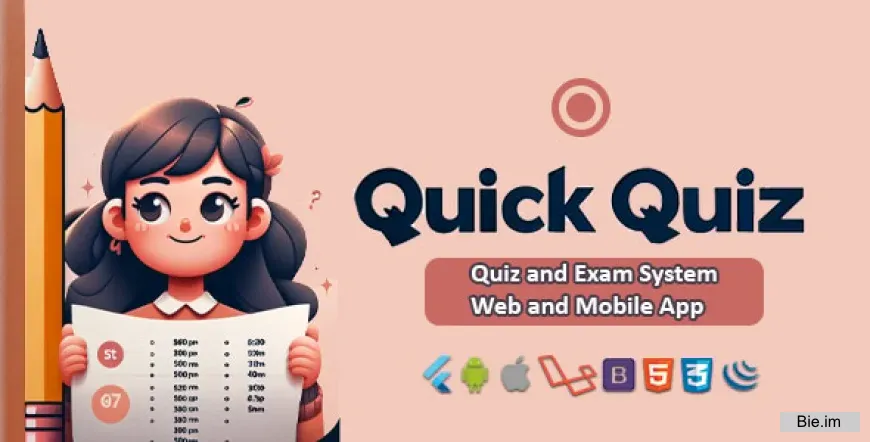 Quick Quiz v5.0 – Quiz and Exam System Web and Mobile App