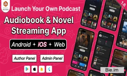 DTPocketFM v1.6 - Podcasts, AudioBooks, Novels, Threads, Music Flutter App