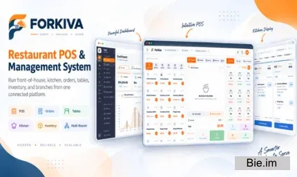 Forkiva v2.2.0 – Restaurant POS & Management System
