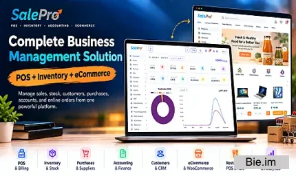 SalePro v6.1.5 – All-in-One POS, Inventory, ERP & eCommerce