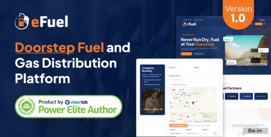 eFuel v1.0 - Doorstep Fuel and Gas Distribution Platform