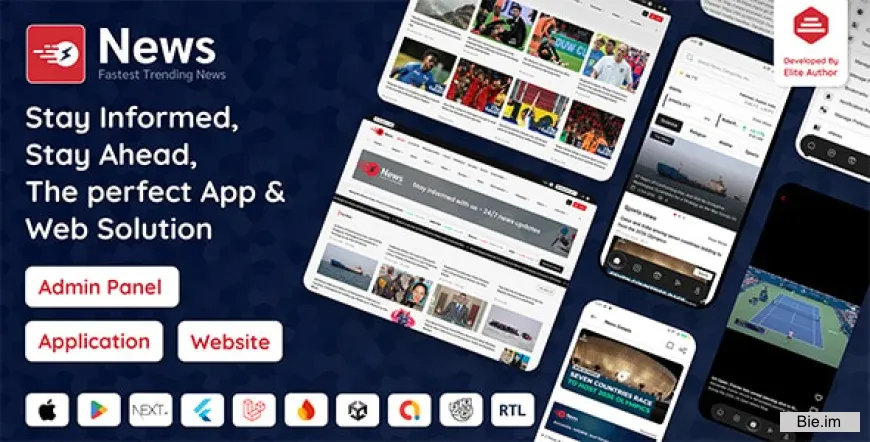 News v4.2.0 - Flutter News App for Android & iOS with Admin Panel