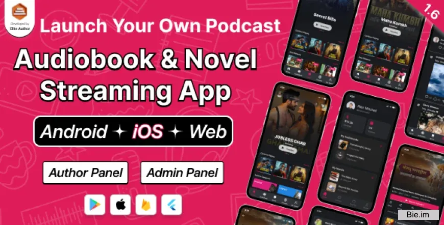 DTPocketFM v1.6 - Podcasts, AudioBooks, Novels, Threads, Music Flutter App