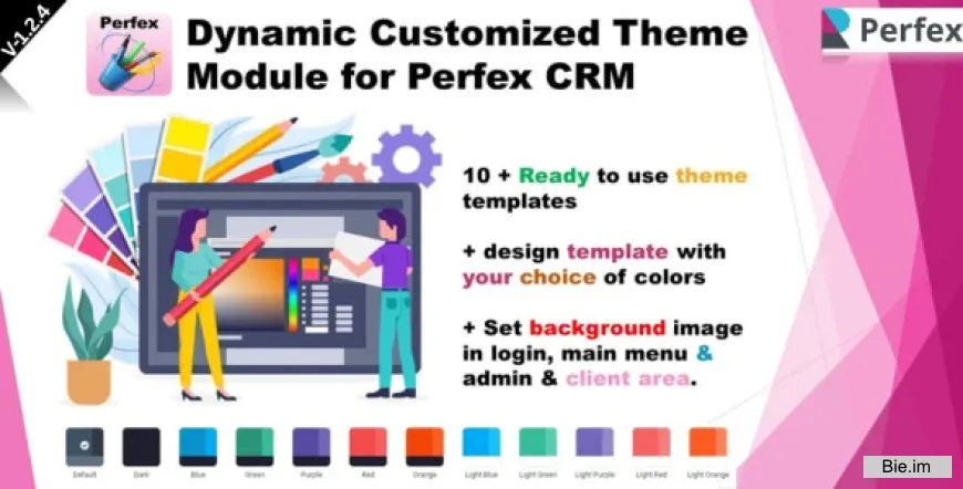 Dynamic Customized Theme Module for Perfex CRM v1.2.4